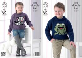King Cole Pattern 3710 DK Sweaters