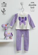 King Cole Pattern 3799 DK Leggings & Tunic