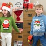 King Cole Pattern 3805 DK Christmas Sweaters