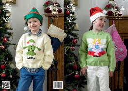 King Cole Pattern 3807 DK Fairy & Elf Sweaters