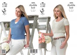 King Cole Pattern 3898 Giza Cotton Ladies Tops