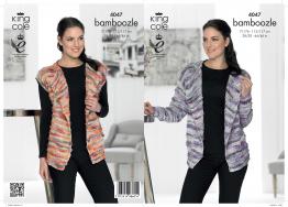 King Cole Pattern 4047 Bamboozle Jacket & Waistcoat
