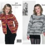 King Cole Pattern 4048 Bamboozle Sweater & Cardigan