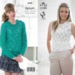 King Cole Pattern 4182 Opium Sweater & Top