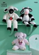 King Cole Pattern 7000 Farmyard Collection