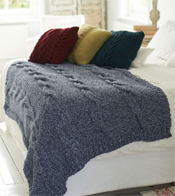 Stylecraft Nordic 8823 Throw and Cushions