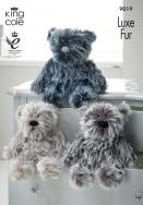 King Cole Pattern 9019 Luxe Fur Bears