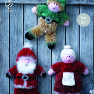 King Cole Pattern 9029 Tinsel Chunky Christmas Toys