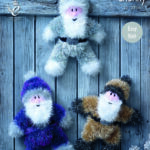 King Cole Pattern 9031 Tinsel Chunky Santas