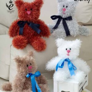 King Cole Pattern 9049 Tinsel Cats