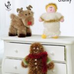 King Cole Pattern 9055 Tinsel Chunky Christmas