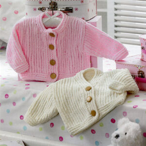 James C Brett JB199 Flutterby Chunky Cardigans