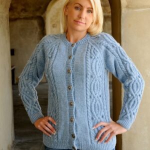 Woolcraft Aran with 25% Wool WC0020 Ladies Cardigan