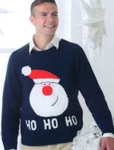 James C Brett JB191 Mans DK Sweater