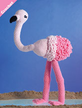 James C Brett JB404 Flo the Flamingo