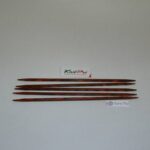 KnitPro Cubics Symfonie Wood Double Pointed Needle Set 15cm 2.00mm