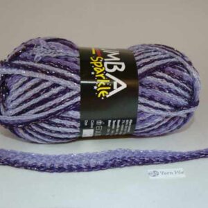 Designer Yarns Rumba Sparkle 06 Purples RRP £6.95