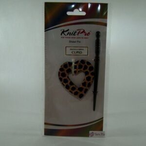 KnitPro Shawl Pin Exotica Wood Cupid (in Horn)