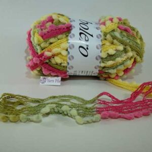 Designer Yarns Bolero 07 Green, Yellow & Fuchsia RRP £5.95