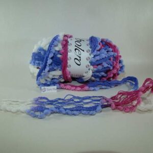Designer Yarns Bolero 09 White, Purple & Fuschia RRP £5.95