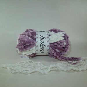 Designer Yarns Bolero 10 White & Lilac RRP £5.95