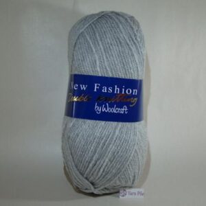 Woolcraft New Fashion Double Knitting 1000 Silver Cloud