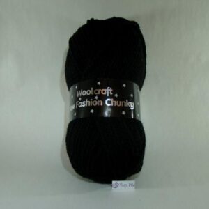 Woolcraft New Fashion Chunky 107 Black