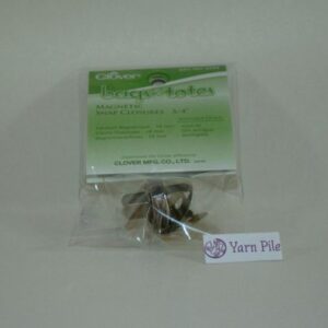 Clover Magnetic Snap Closure 3/4" 18mm Antique Gold