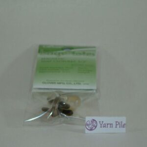 Clover Magnetic Snap Closure 1/2"/14mm Antique Gold