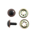 Trimits Toy Eyes Teddy 10mm Brown 6 Pack
