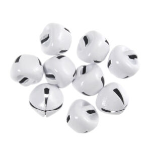 Trimits Bells: Jingle 10mm White 9 Pack