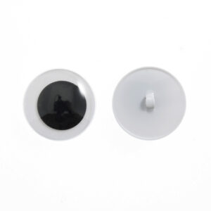 Trimits Toy Eyes Sew on Googly 12mm Black 10 Pack