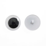 Trimits Toy Eyes Sew on Googly 20mm Black 4 Pack