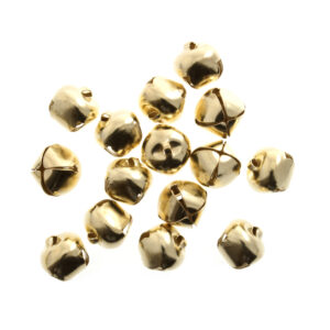 Trimits Bells: Jingle 12mm Gold Pack of 100