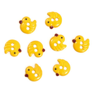 Trimits Novelty Buttons Ducks Pack of 8 Code B