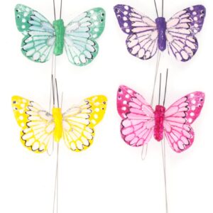 Butterfly Small Pack of 4 Assorted