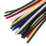 Chenilles 15cm x 4mm Multi 10 Pieces