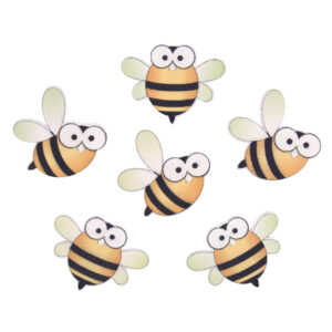 Craft Embellishment Bees Pack of 6