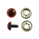 Trimits Toy Eyes Teddy 24mm Amber 2 Pack