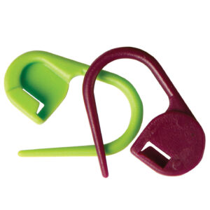Knit Pro Locking Stitch Markers Plastic Pack of 30