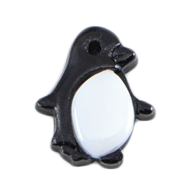 Module Carded Buttons Penguins 16mm Pack of 3