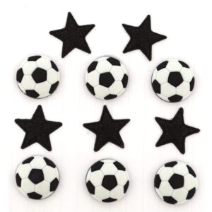Dress it up Buttons 418 Soccer