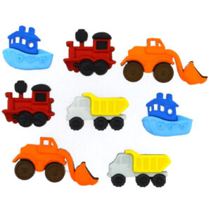Dress it up Buttons 4243 Things that Go Zoom