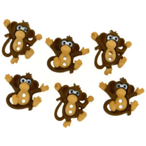 Dress it up Buttons 7678 Sew Cute Monkeys