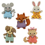 Dress it up Buttons 9322 Forever Friends