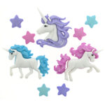 Dress it up Buttons 9357 Magical Unicorns
